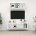 Ensemble de meuble TV 2 pcs Blanc - Photo n°1