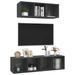 Ensemble de meuble TV 2 pcs Gris 2 - Photo n°3