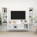 Ensemble de meuble TV 3 pcs Blanc - Photo n°1