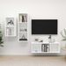 Ensemble de meuble TV 3 pcs Blanc 2 - Photo n°1