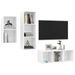 Ensemble de meuble TV 3 pcs Blanc brillant 3 - Photo n°3