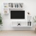 Ensemble de meuble TV 4 pcs Blanc 5 - Photo n°1