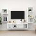 Ensemble de meuble TV 4 pcs Blanc 7 - Photo n°1