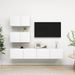 Ensemble de meuble TV 4 pcs Blanc 16 - Photo n°1