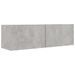 Ensemble de meuble TV 4 pcs Gris béton 17 - Photo n°4