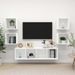 Ensemble de meuble TV 5 pcs Blanc 4 - Photo n°1