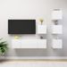 Ensemble de meuble TV 6 pcs Blanc 8 - Photo n°1