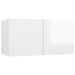 Ensemble de meuble TV 6 pcs Blanc brillant 11 - Photo n°5