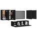 Ensemble de meuble TV 6 pcs Noir 12 - Photo n°3