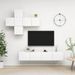 Ensemble de meuble TV 7 pcs Blanc 2 - Photo n°1