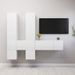 Ensemble de meuble TV 7 pcs Blanc - Photo n°1