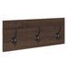 Ensemble de meubles de couloir 4 pcs chêne marron - Photo n°5