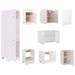 Ensemble de meubles de cuisine 8 pcs Blanc - Photo n°5