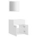 Ensemble de meubles de salle de bain 2 pcs Blanc 13 - Photo n°5