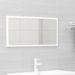 Ensemble de meubles de salle de bain 2 pcs Blanc 3 - Photo n°3