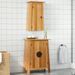 Ensemble de meubles de salle de bain 2 pcs bois de pin massif - Photo n°2