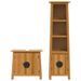 Ensemble de meubles de salle de bain 2 pcs bois de pin massif - Photo n°5