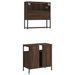 Ensemble de meubles de salle de bain 2 pcs Chêne marron - Photo n°8