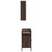 Ensemble de meubles de salle de bain 2 pcs Chêne marron - Photo n°7