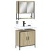 Ensemble de meubles de salle de bain 2 pcs chêne sonoma - Photo n°1