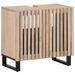 Ensemble de meubles de salle de bain 3 pcs bois manguier massif - Photo n°6