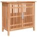 Ensemble de meubles de salle de bain 3 pcs Bois massif de noyer - Photo n°4