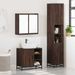 Ensemble de meubles de salle de bain 3 pcs Chêne marron - Photo n°4