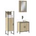 Ensemble de meubles de salle de bain 3 pcs chêne sonoma - Photo n°1