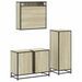 Ensemble de meubles de salle de bain 3 pcs chêne sonoma - Photo n°7