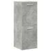 Ensemble de meubles de salle de bain 3 pcs gris béton - Photo n°4