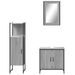 Ensemble de meubles de salle de bain 3 pcs Sonoma gris - Photo n°5