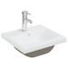 Ensemble de meubles de salle de bain 4 pcs gris béton - Photo n°4