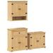 Ensemble de meubles salle de bain 3 pcs Corona bois pin massif - Photo n°2