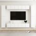 Ensemble de meubles TV 10 pcs Blanc 2 - Photo n°1