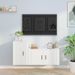 Ensemble de meubles TV 2 pcs Blanc Bois d'ingénierie - Photo n°2