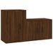 Ensemble de meubles TV 2 pcs Chêne marron Bois d'ingénierie - Photo n°1