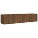 Ensemble de meubles TV 2 pcs Chêne marron Bois d'ingénierie - Photo n°2