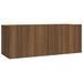 Ensemble de meubles TV 2 pcs Chêne marron Bois d'ingénierie - Photo n°5