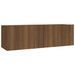 Ensemble de meubles TV 2 pcs Chêne marron Bois d'ingénierie - Photo n°6