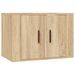 Ensemble de meubles TV 2 pcs chêne sonoma bois d'ingénierie - Photo n°5