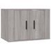 Ensemble de meubles TV 2 pcs Sonoma gris Bois d'ingénierie - Photo n°4