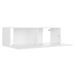 Ensemble de meubles TV 3 pcs Blanc 6 - Photo n°7