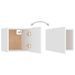 Ensemble de meubles TV 3 pcs Blanc 6 - Photo n°9