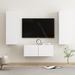 Ensemble de meubles TV 3 pcs Blanc 7 - Photo n°1