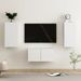 Ensemble de meubles TV 3 pcs Blanc 9 - Photo n°1