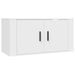 Ensemble de meubles TV 3 pcs Blanc Bois d'ingénierie - Photo n°4