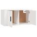 Ensemble de meubles TV 3 pcs Blanc Bois d'ingénierie - Photo n°5