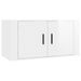 Ensemble de meubles TV 3 pcs Blanc brillant Bois d'ingénierie - Photo n°4