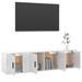 Ensemble de meubles TV 3 pcs Blanc brillant Bois d'ingénierie - Photo n°3