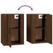 Ensemble de meubles TV 3 pcs Chêne marron Bois d'ingénierie - Photo n°7